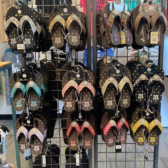 Mystery Montana West Bling Sandals - Picture 3 of 15